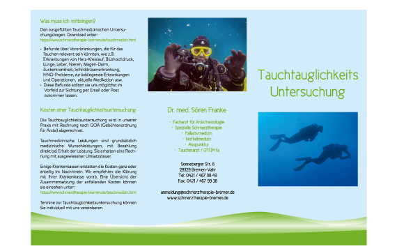 Referenzen - Folder Dr. Auerswald & Partner